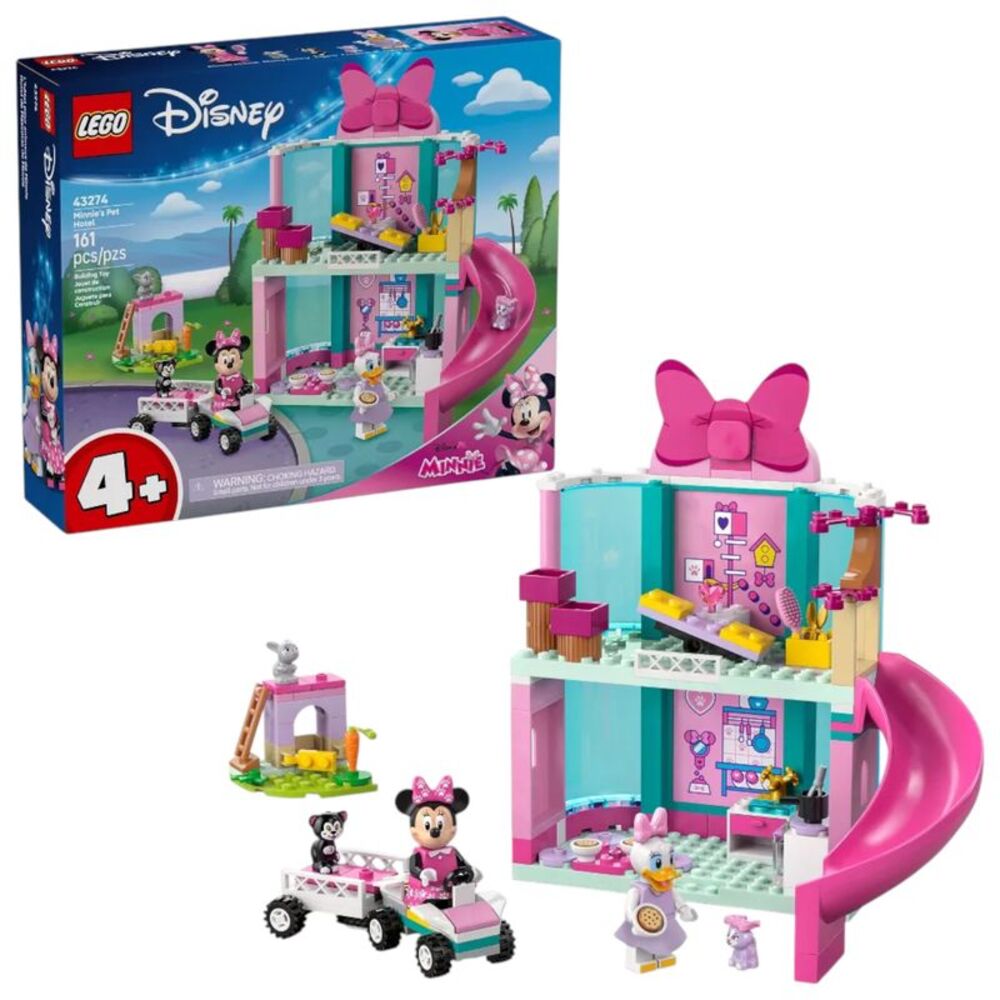 LEGO Disney Minnie’s Pet Hotel Building Toy Set 43274